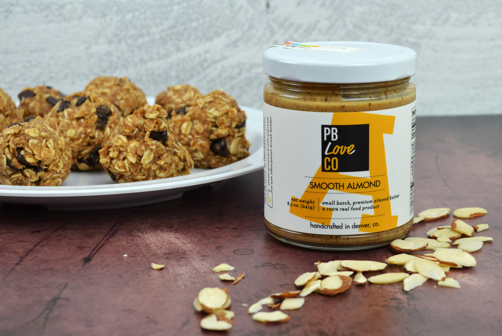 No Bake Energy Bites with Smooth Almond