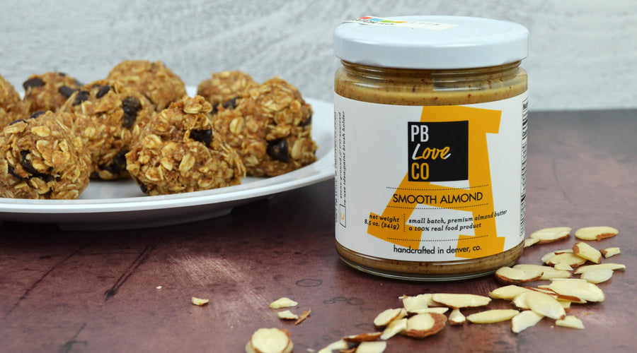 No Bake Energy Bites with Smooth Almond
