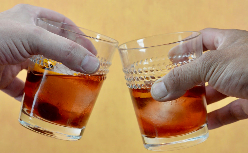 Father's Day Old Fashioned with Red Camper Absinthe Orange Organic Pre