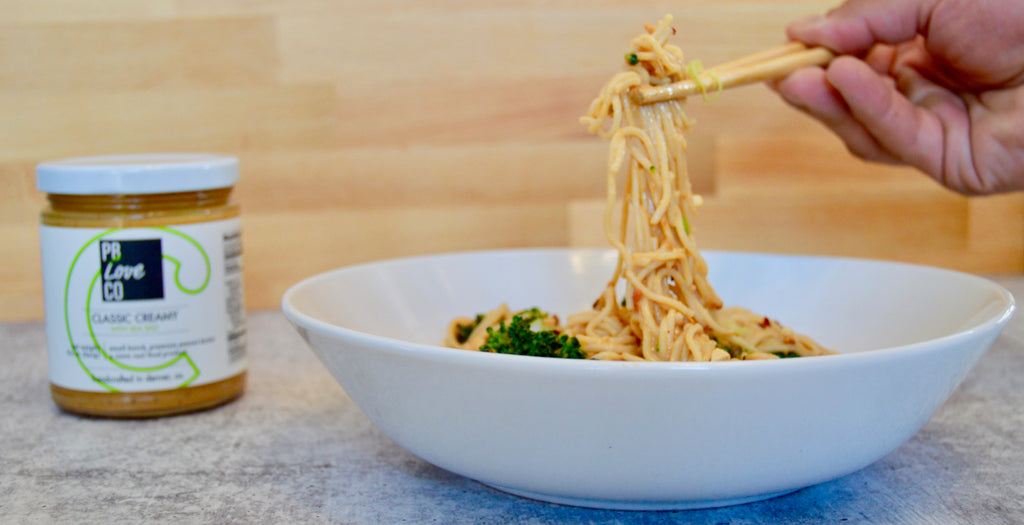 Spicy Ramen Made With Creamy & Sea Salt Peanut Butter