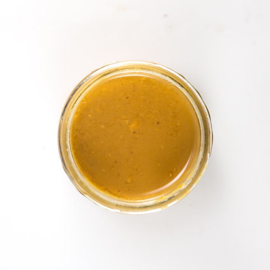 PB Love Co Classic Creamy Nut Butter open jar top view image.