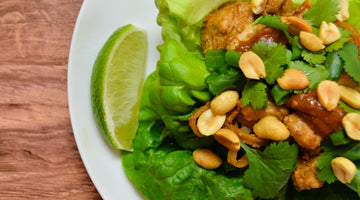 Classic Creamy with Sea Salt Firecracker Lettuce Wraps