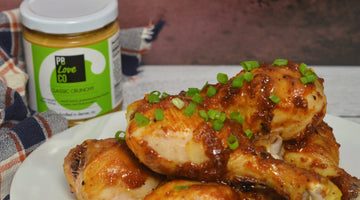 Smoky Sticky Peanut Butter Wings